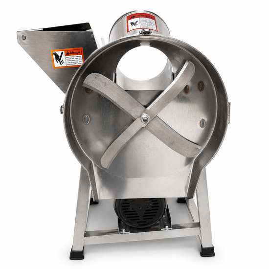 Razatoare si tocator electric furaje Brillo 2 in 1, 2.2kW, 2800 rpm, 300 kg/h, inox