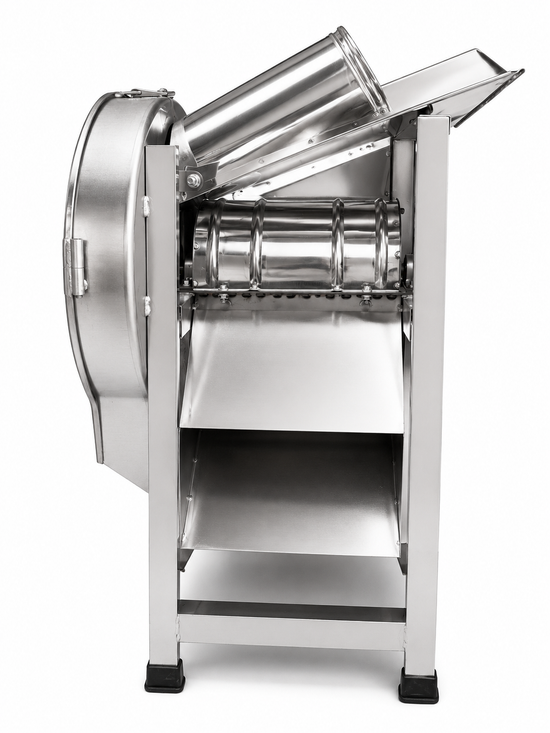 Razatoare si tocator electric furaje Brillo 2 in 1, 2.2kW, 2800 rpm, 300 kg/h, inox