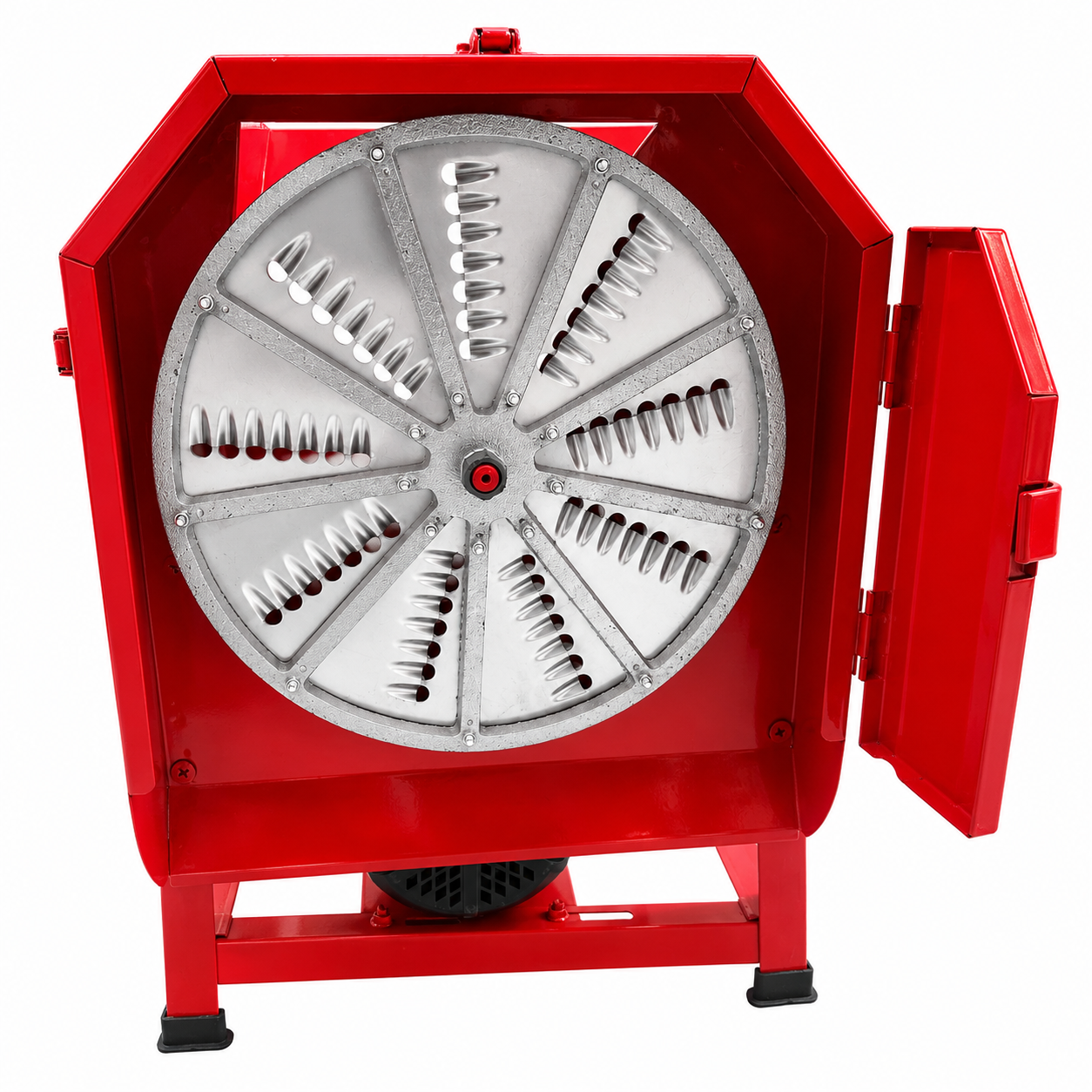 Razatoare Electrica pentru Legume si Fructe Brillo, 2200W, 300 kg/h, 2800 RPM, cu Manivela