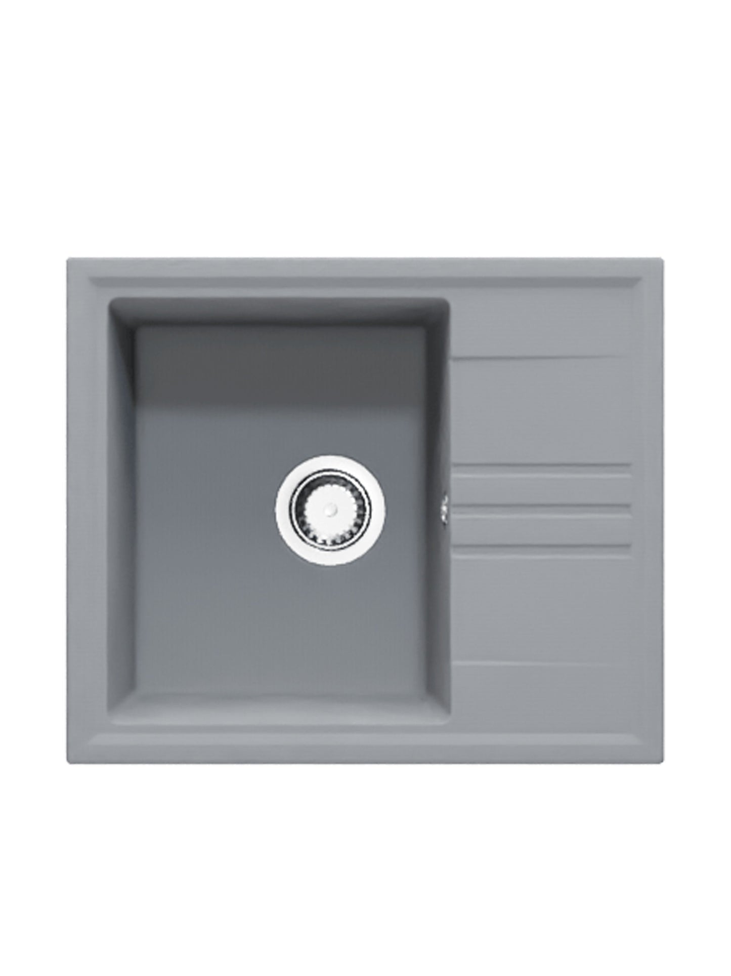 Chiuveta de bucatarie din granit Alina - Gri