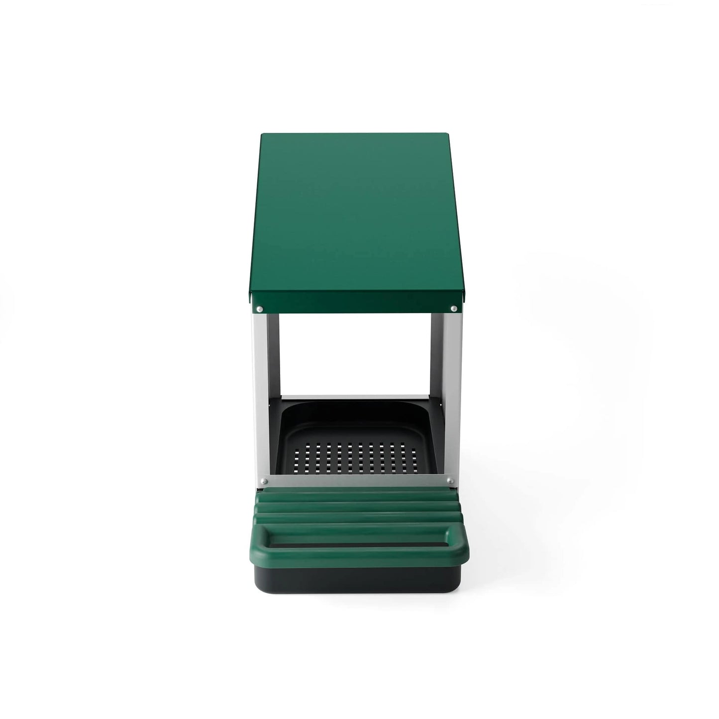 Cuibar pasari ZEP MG-01 PROFI, 1 compartiment, cu colector oua, metal galvanizat, tava plastic