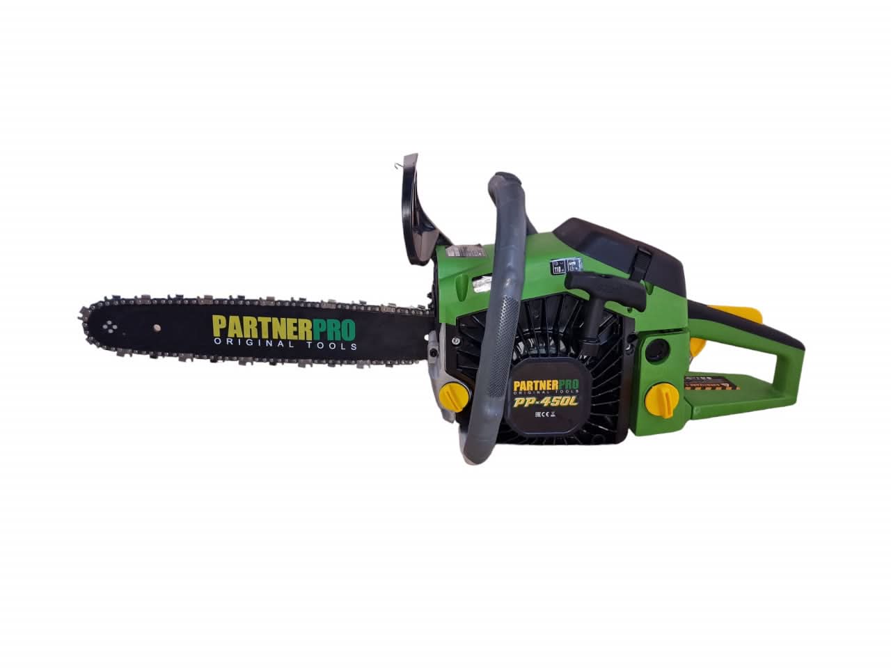 Drujba pe benzina PARTNERPRO PP-450L, 3.1CP, lama 38cm, 8500rpm, motor 2T