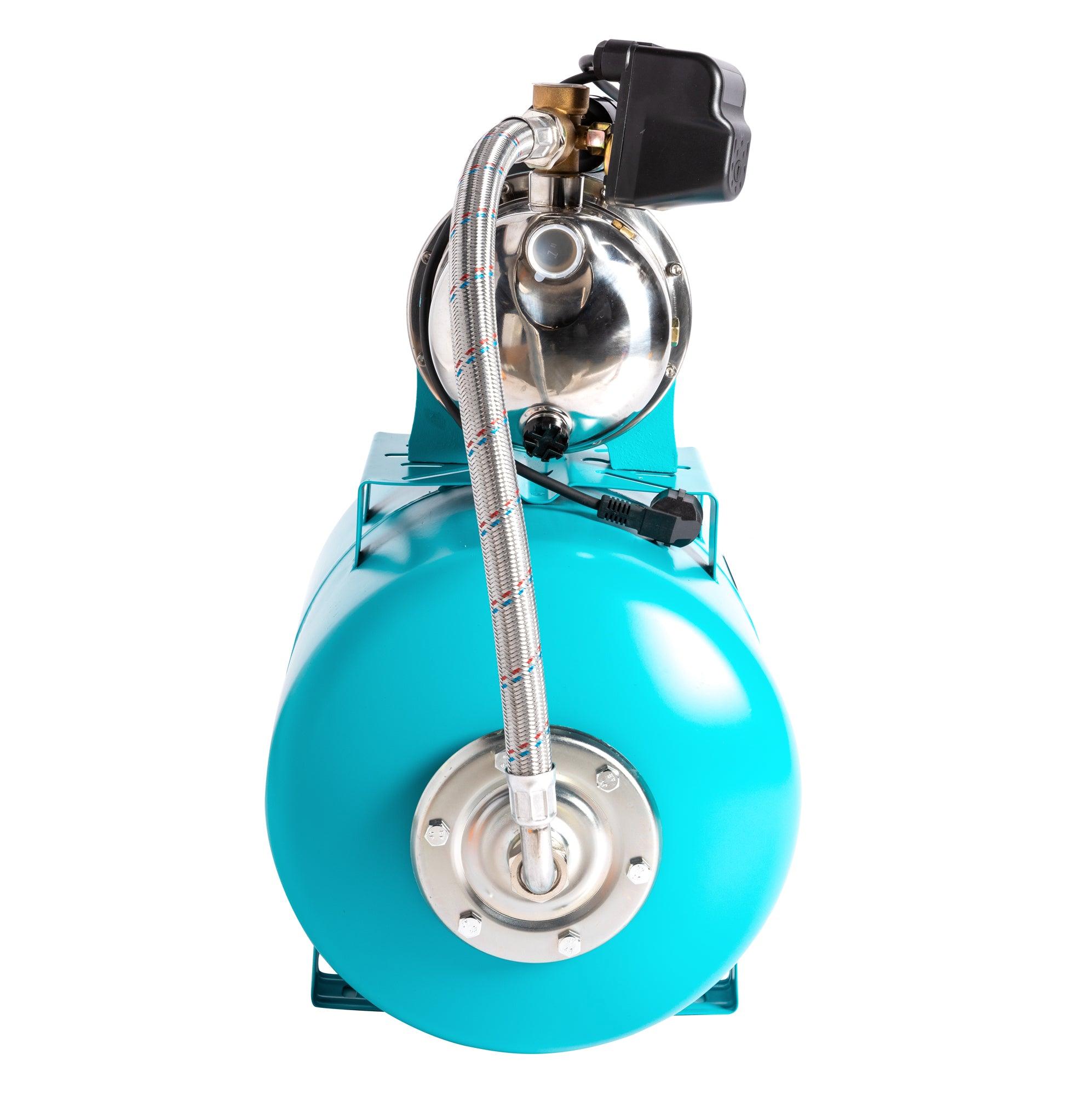 Hidrofor Detoolz AUJS-100 DZ-P123, 0.75 kW/1HP, 50 l, 220 V, 2850 rotatii/min, albastru - ZEP.RO - Ți-e la îndemână!