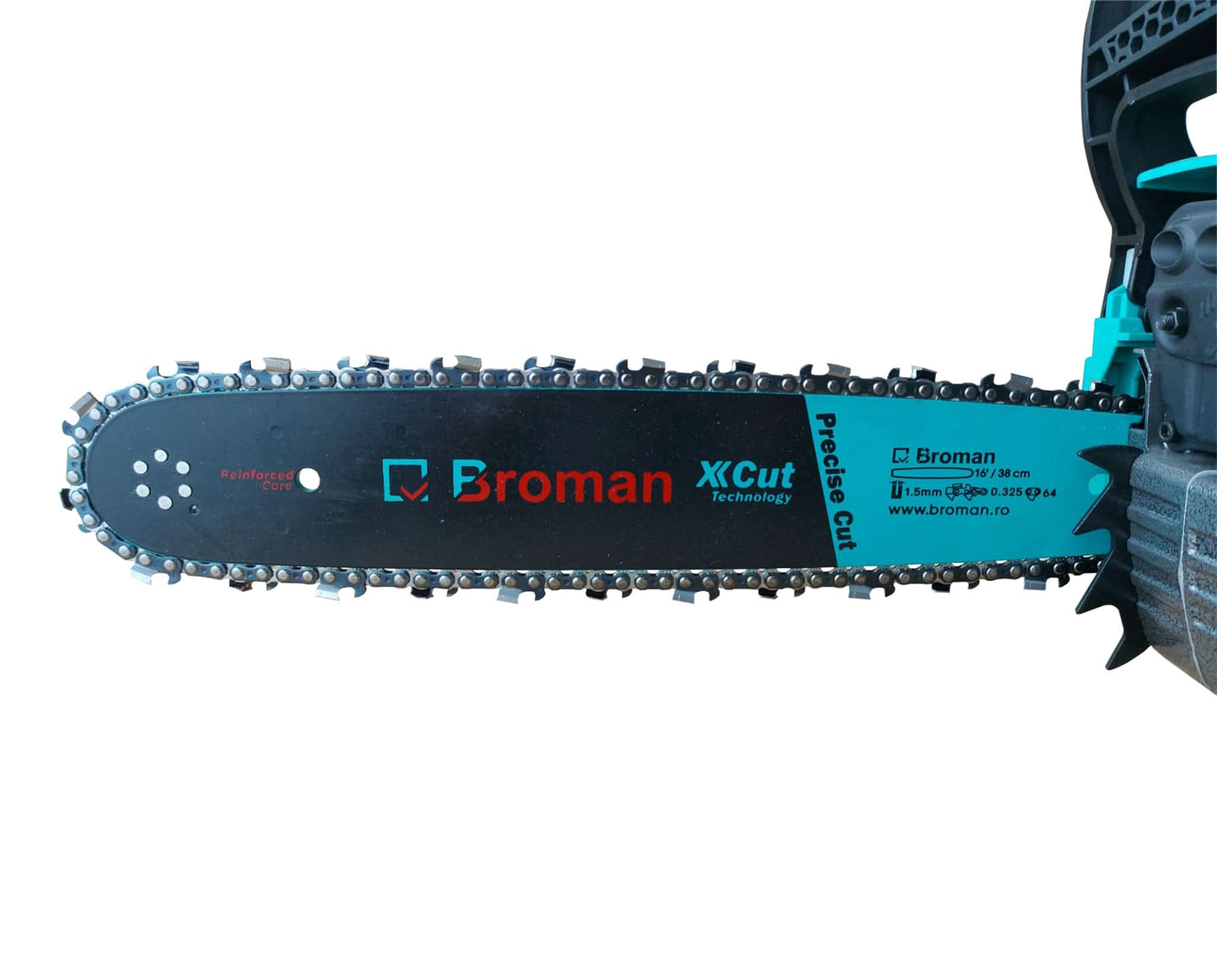 Drujba Broman 5500W, 7.4 CP, Lamă 38 cm Performanta Durabila cu Sistem Easy Start