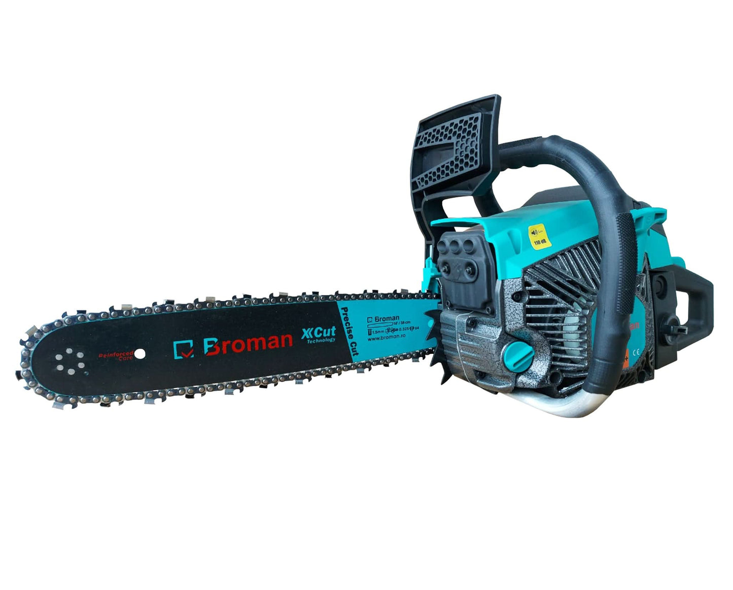 Drujba Broman 5500W, 7.4 CP, Lamă 38 cm Performanta Durabila cu Sistem Easy Start