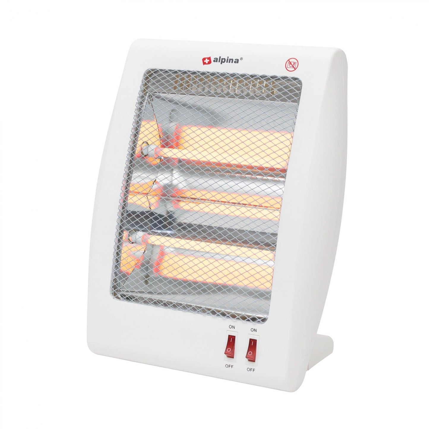 Radiator Alpina halogen 2 trepte 400W/800W oprire in caz de rasturnare