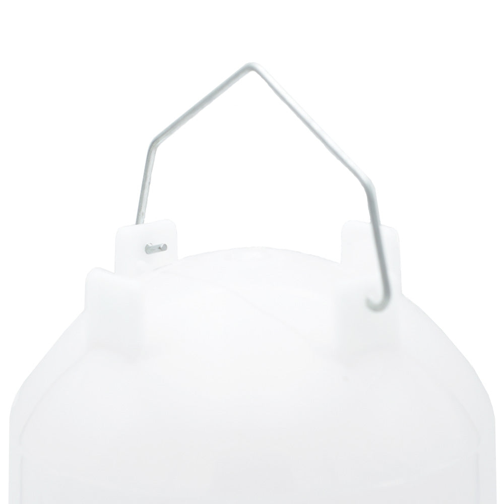 Adapatoare pasari tip clopot 4L, plastic alimentar, cu clipsuri, pentru pui si gaini