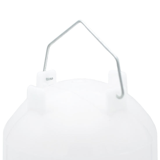 Adapatoare pasari tip clopot 4L, plastic alimentar, cu clipsuri, pentru pui si gaini