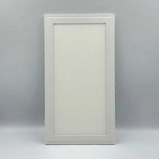 Panou LED 295x595 cu rama alba, 24W, 1680 lm, 6500K