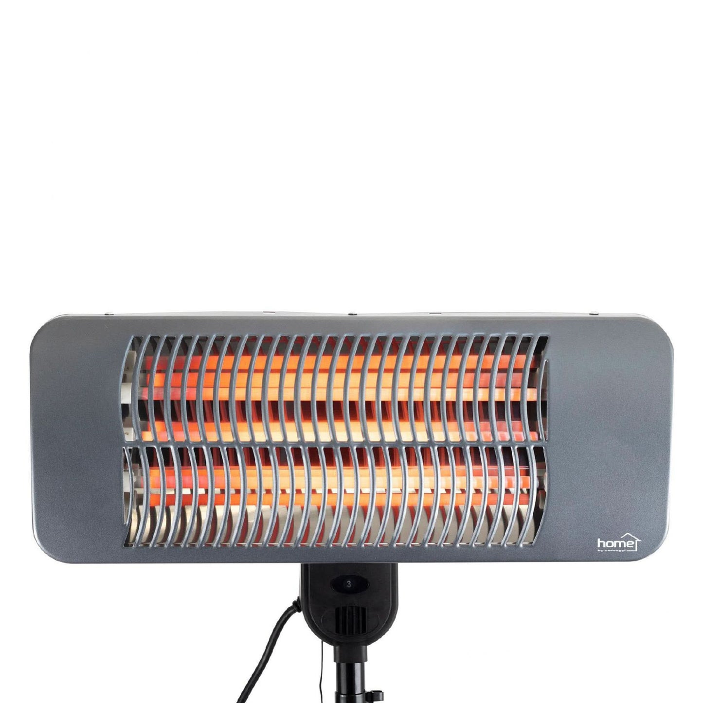 Incalzitor radiant cu quartz FK 272, 2000W, 3 trepte, IPX4, pentru terasa, stativ inox