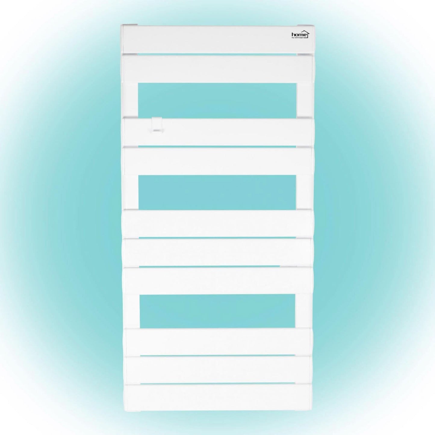 Calorifer electric baie Home FKTW 502, 500W, montaj perete, telecomanda LCD, termostat electronic, programare saptamanala, alb