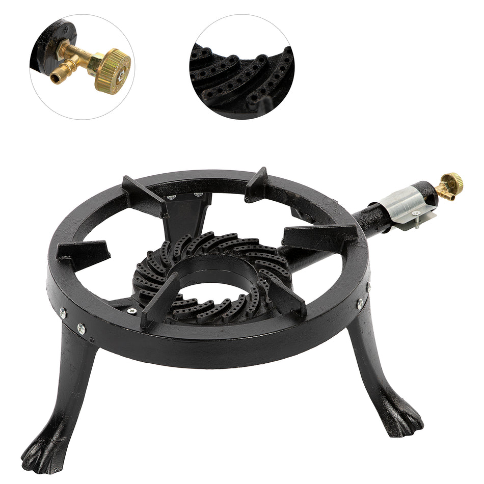 Arzator fonta ZEP cu 3 picioare, diametru 33 cm, model GF-0009