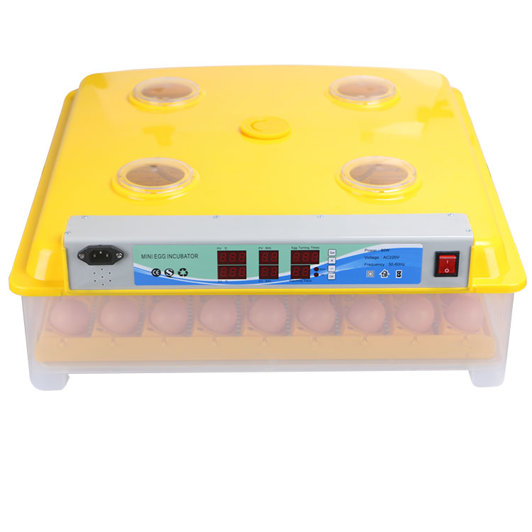 Incubator automat ZEP OVOBOX-63 pentru oua, intoarcere automata, 63 oua gaina, 252 oua prepelita