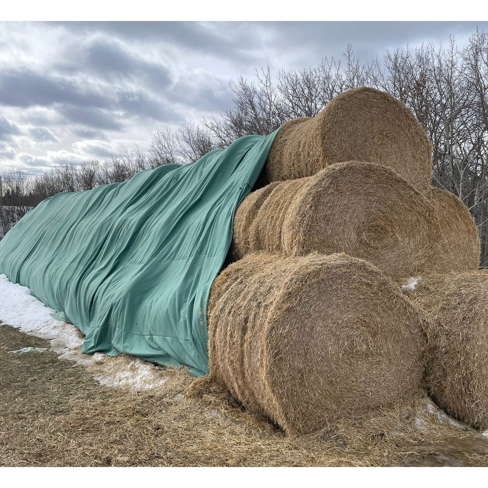 Prelata pentru acoperire baloti FLORTEX 55/160, 9,8 x 12,5 m – PROFESIONALA