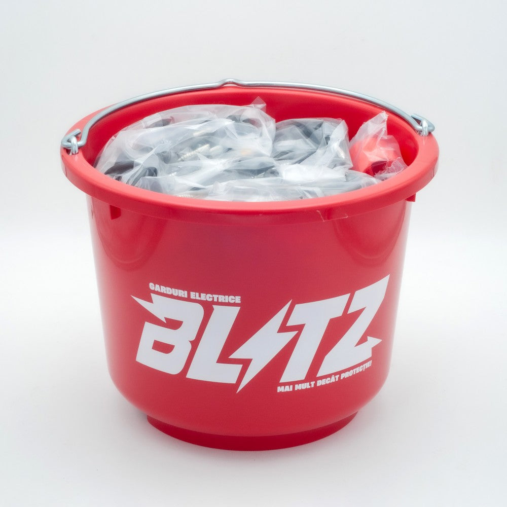 Set 350 izolatori gard electric tip inel Blitz cu infiletare
