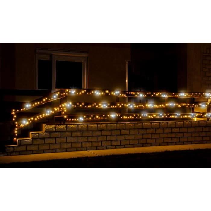 Ghirlanda Luminoasa 200 LED Home Zep 20m Alb Cald Interconectabila 230V