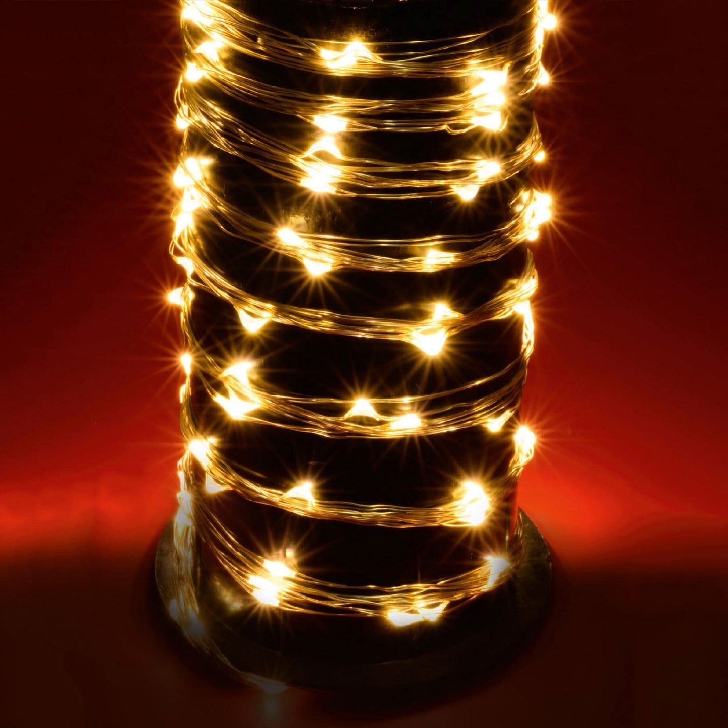 Pachet de ghirlande cu 200 LED-uri micro Home Zep, 1.9m, culoare alba calda, 230V