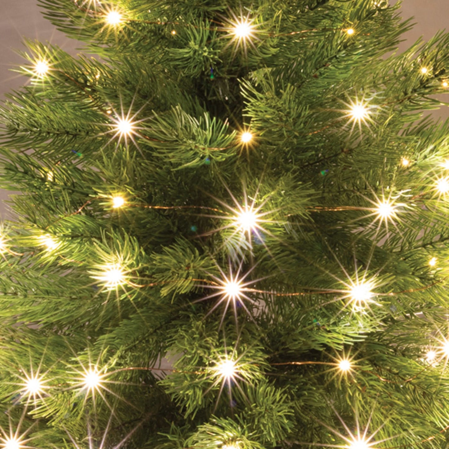 Ghirlanda MicroLED 50 LED-uri Alb Cald Fir Subtire 4.9m Baterii ML50WW