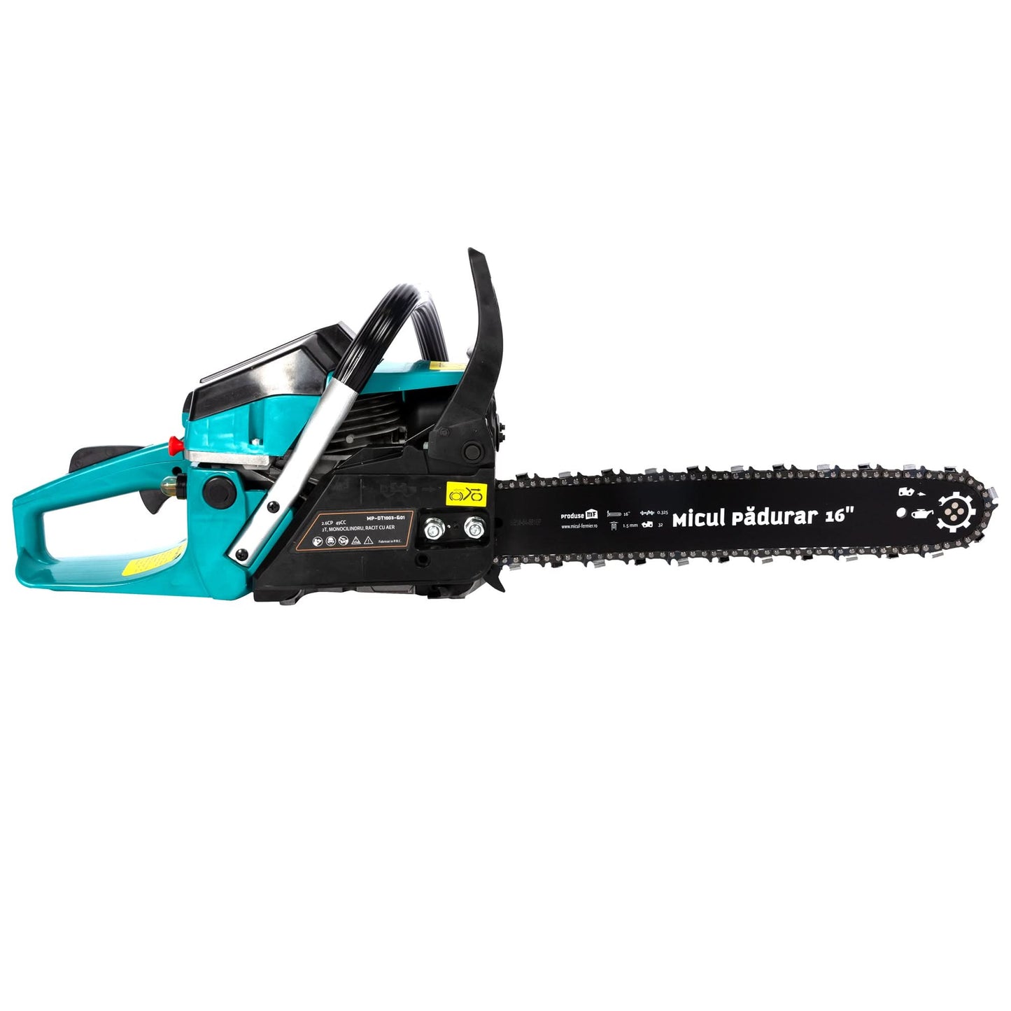 Drujba Micul Pădurar 4900 MP-DT1003-G01, 2.6 CP, Motor 2T, Lamă 16", Lant Inclus, Pornire Rapidă