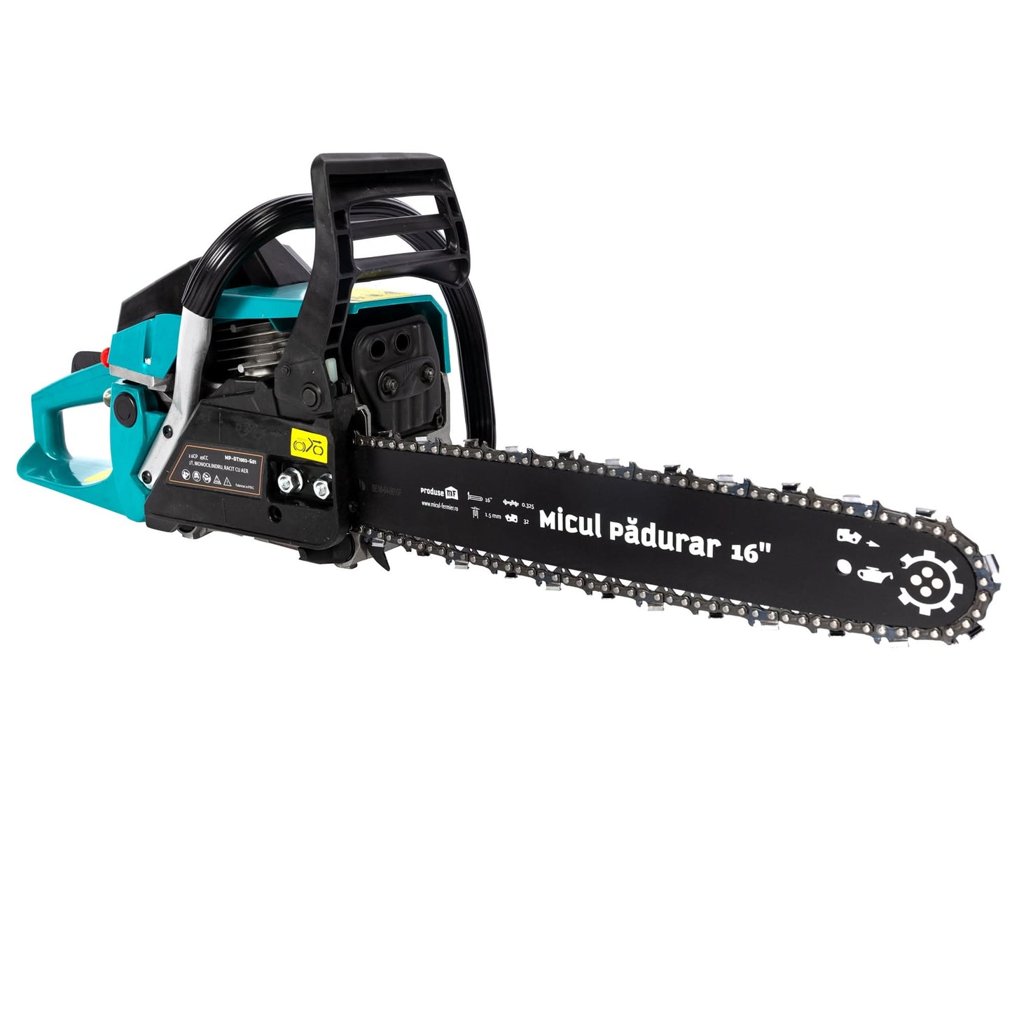 Drujba Micul Pădurar 4900 MP-DT1003-G01, 2.6 CP, Motor 2T, Lamă 16", Lant Inclus, Pornire Rapidă