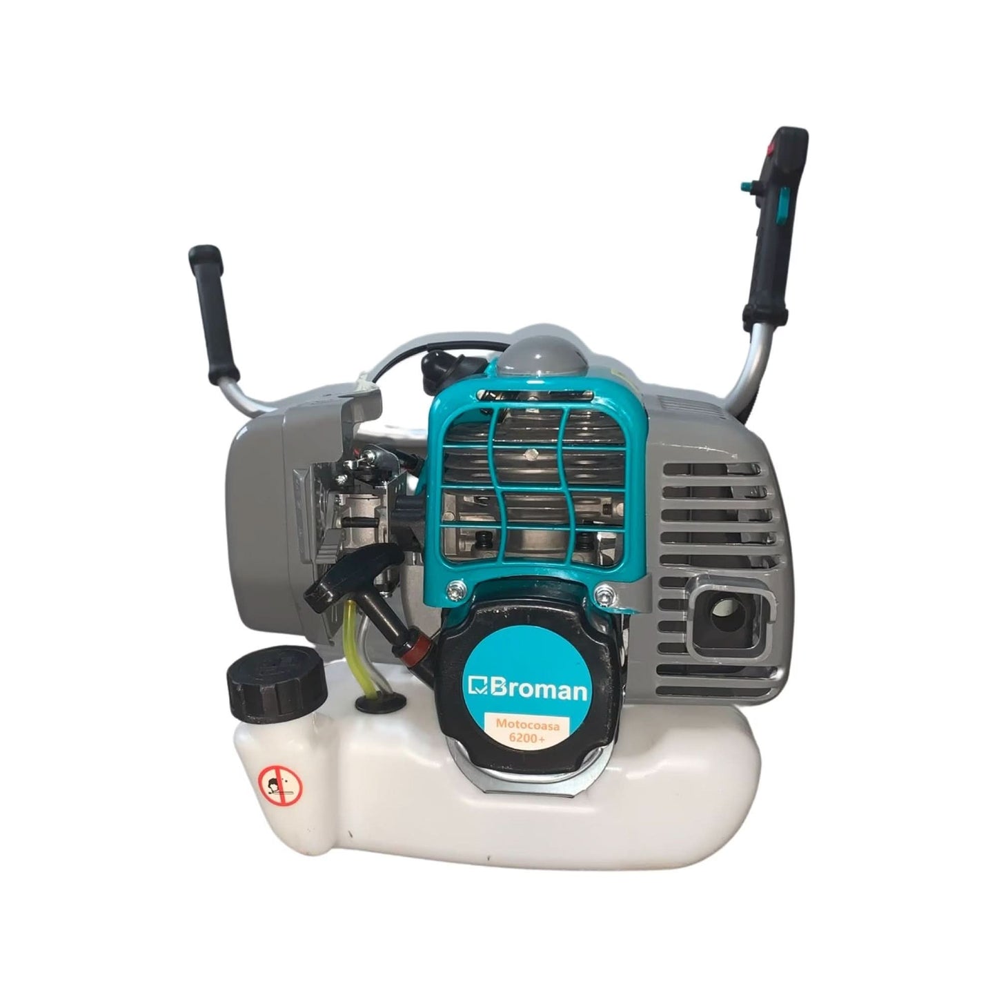 Motocoasa benzina Broman 6200+, 2T, 52CC, 8.3CP, 9000RPM, 6200W, disc si tambur