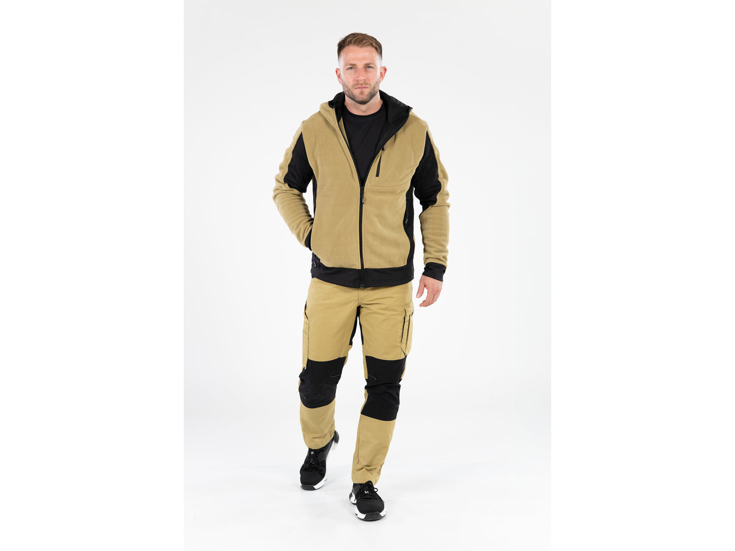 PANTALON DE LUCRU STRETCH. KAKI L