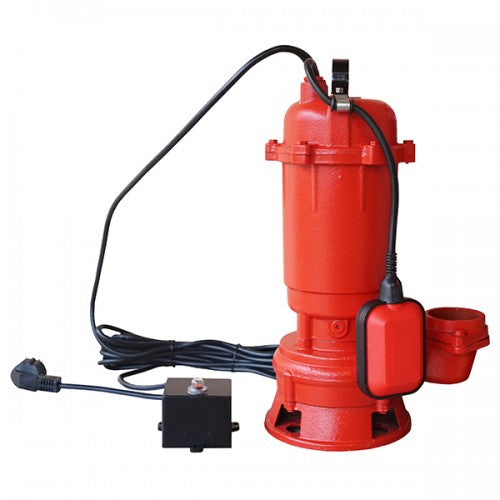 Pompa submersibila apa murdara 2kW Incraft P-WQD-2000 cu cutit tocator pluta fonta