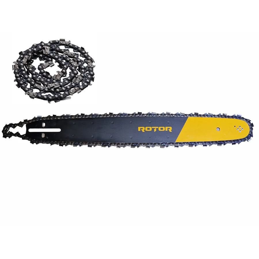 Set lama drujba 14" (35 cm) cu 2 lanturi, 3/8, 52 pinteni, 26 dinti, ROTOR