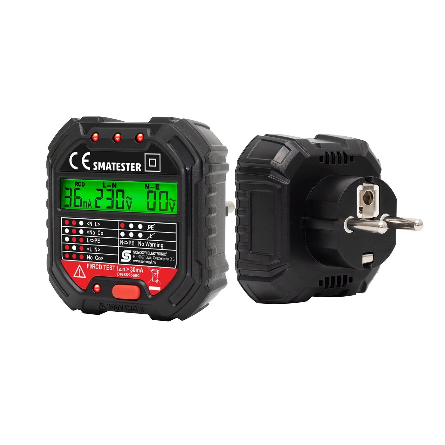 Tester Electric SMATESTER – Verificare Sigura si Rapida a Prizei si RCD