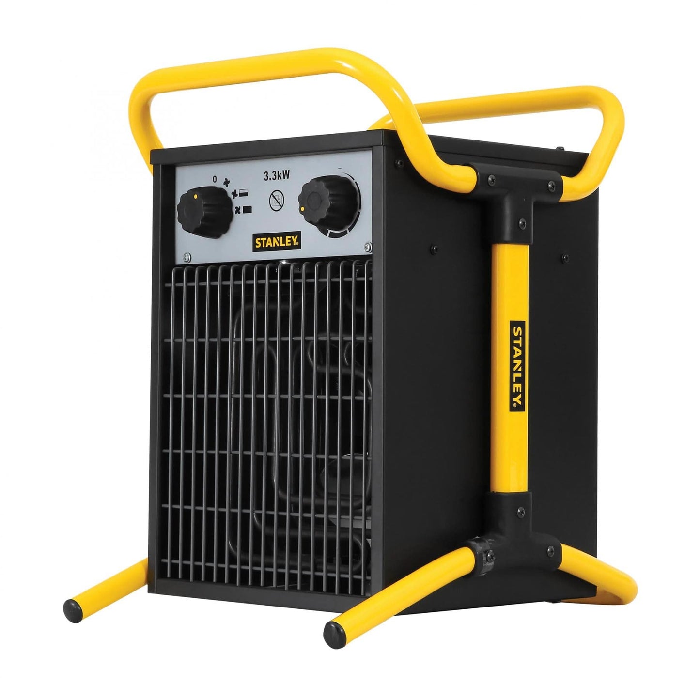 Aeroterma industriala STANLEY 3300W, 2 trepte, termostat mecanic, IPX4, carcasa metalica, 230V