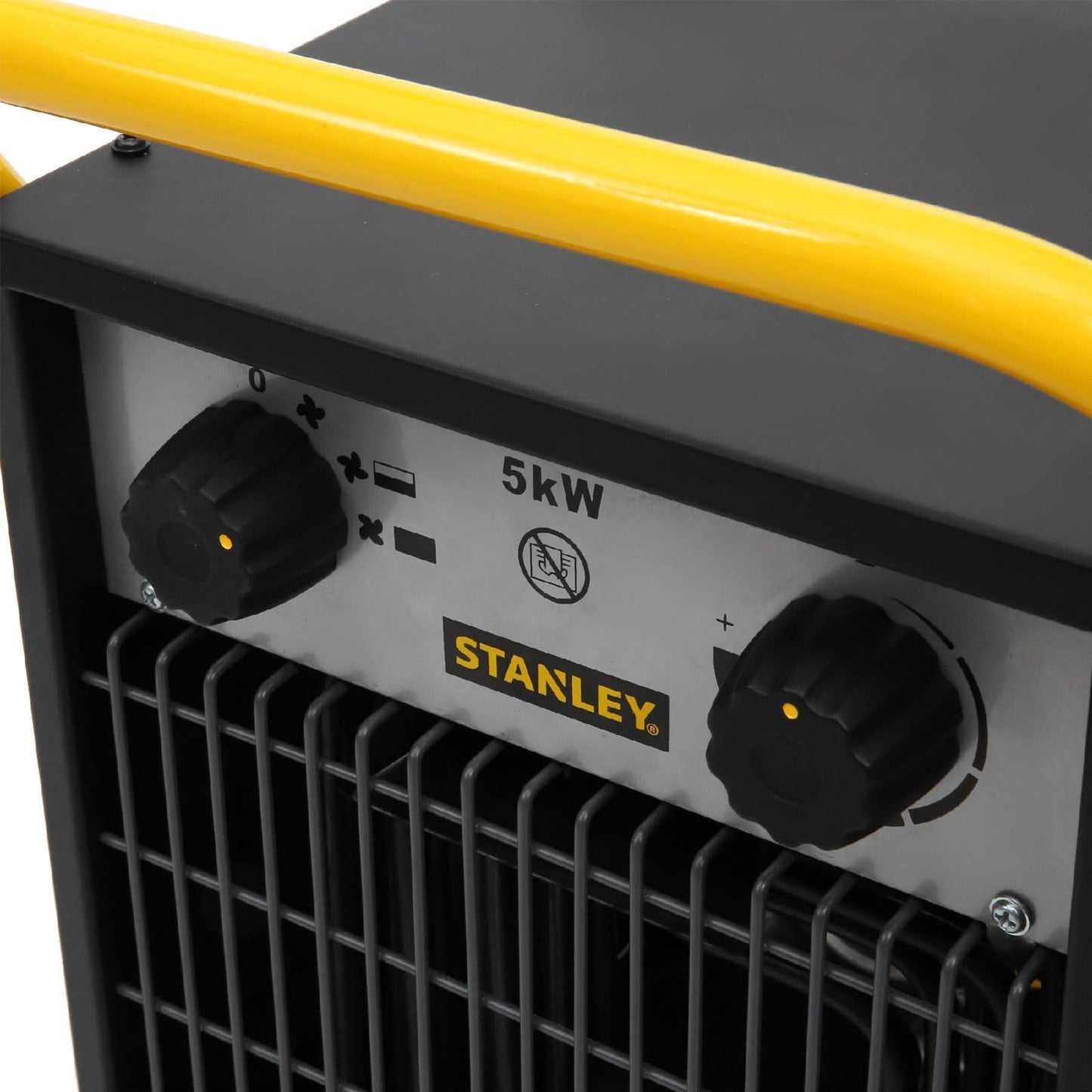 Aeroterma industriala STANLEY 5000W, 2 trepte, IPX4, 400V, carcasa metalica, termostat mecanic