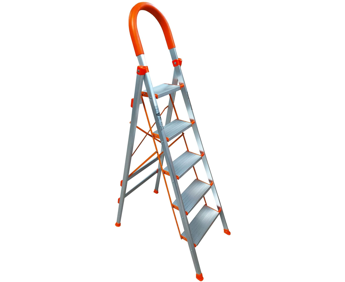 Scara pliabila Broman cu 5 trepte, aluminiu, 125 kg, 122.5 cm