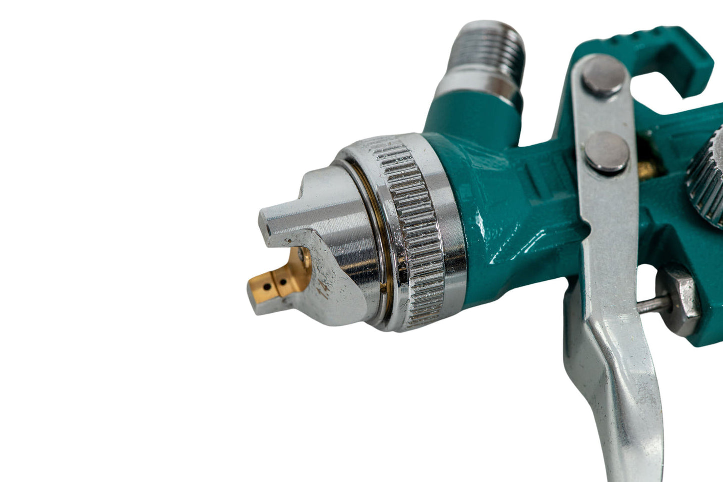 Pistol de vopsit TOTAL Industrial HVLP, duza 1.4 mm, rezervor 600 ml