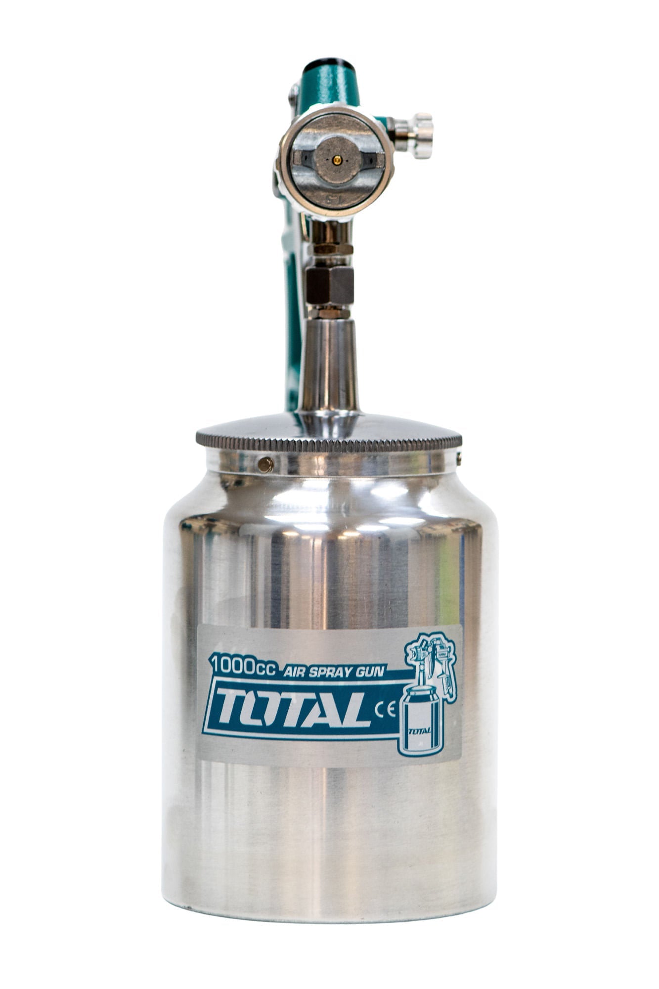 Pistol de vopsit TOTAL 1.5 mm, rezervor 1000 ml