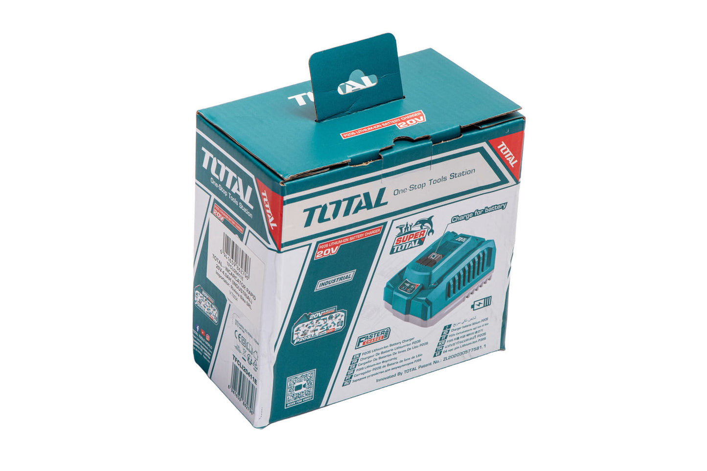 Incarcator rapid TOTAL Industrial 20V, 4A