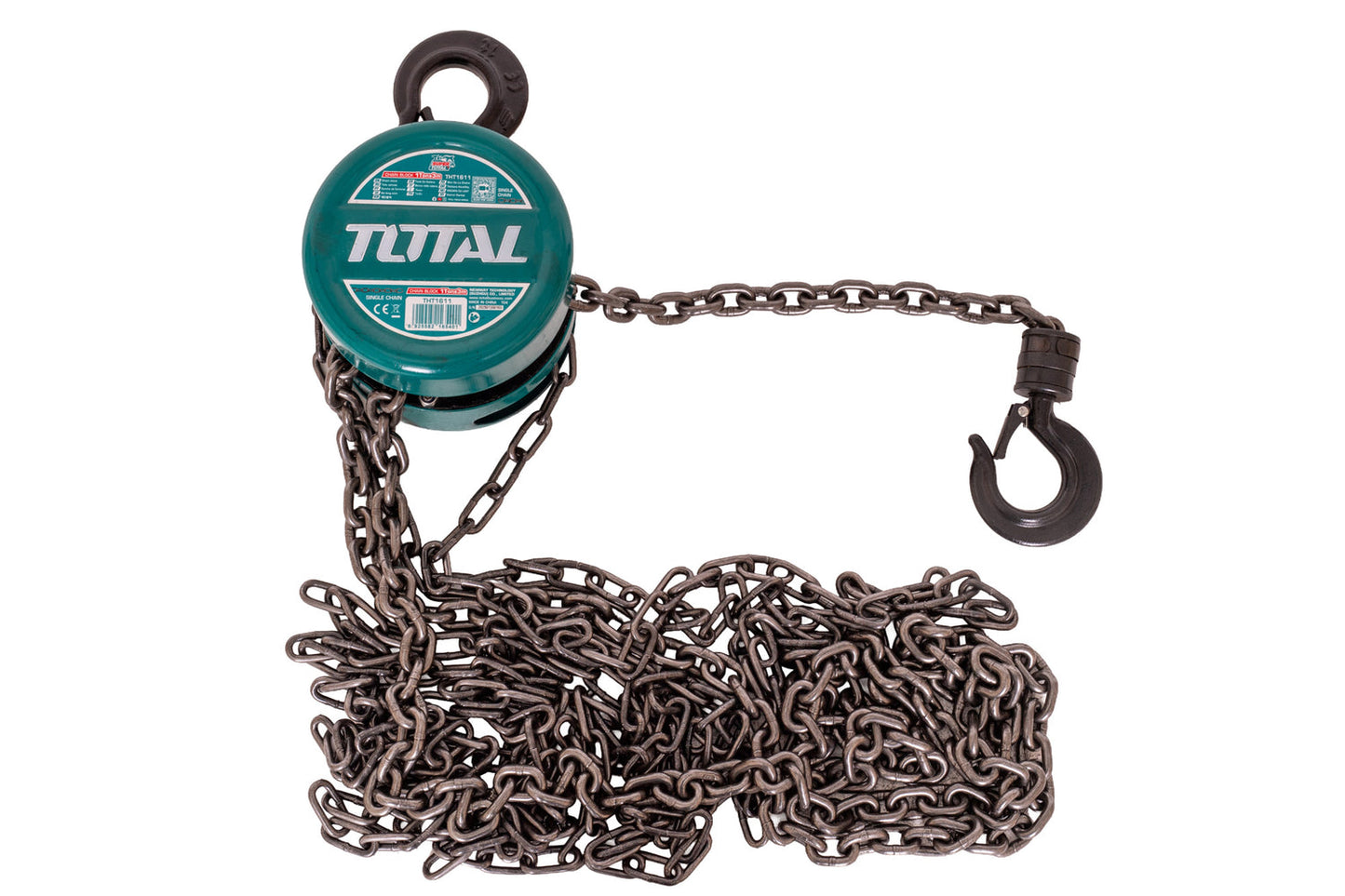 Macara cu lant profesionala TOTAL 1T, 1000 kg, 3m