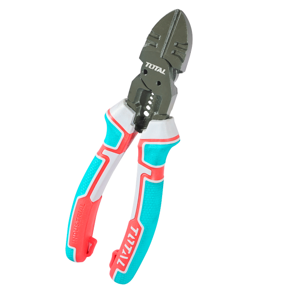 Cleste multifunctional TOTAL 6 in 1, industrial, Cr-V, 200 mm