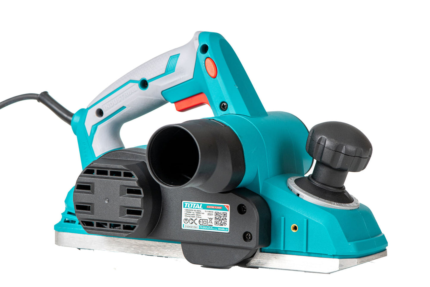 Rindea electrica profesionala TOTAL Industrial 1050W, 16000 rpm, latime 82 mm