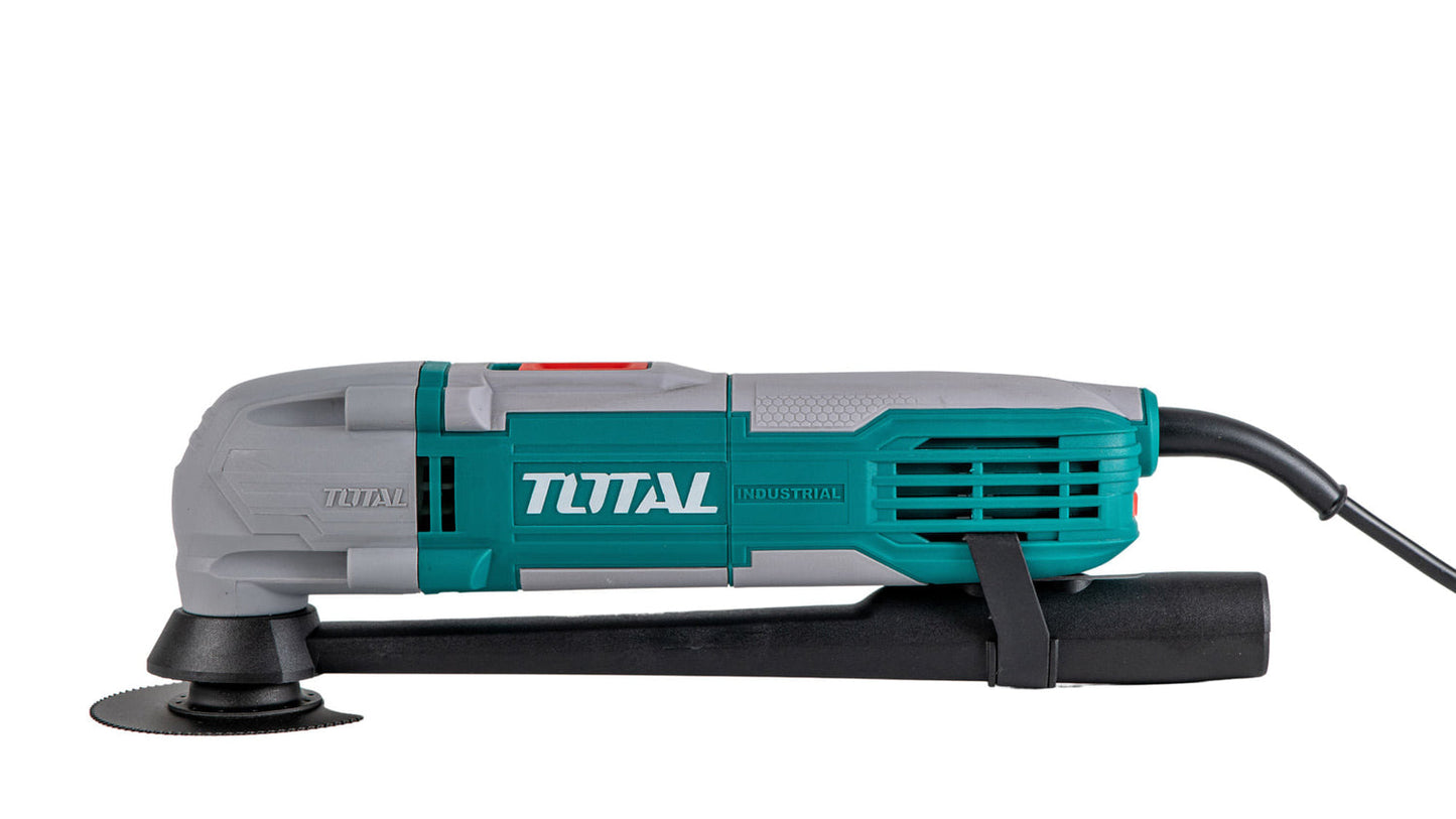 Unealta multifunctionala TOTAL 300W oscilanta cu 5 accesorii 20000rpm
