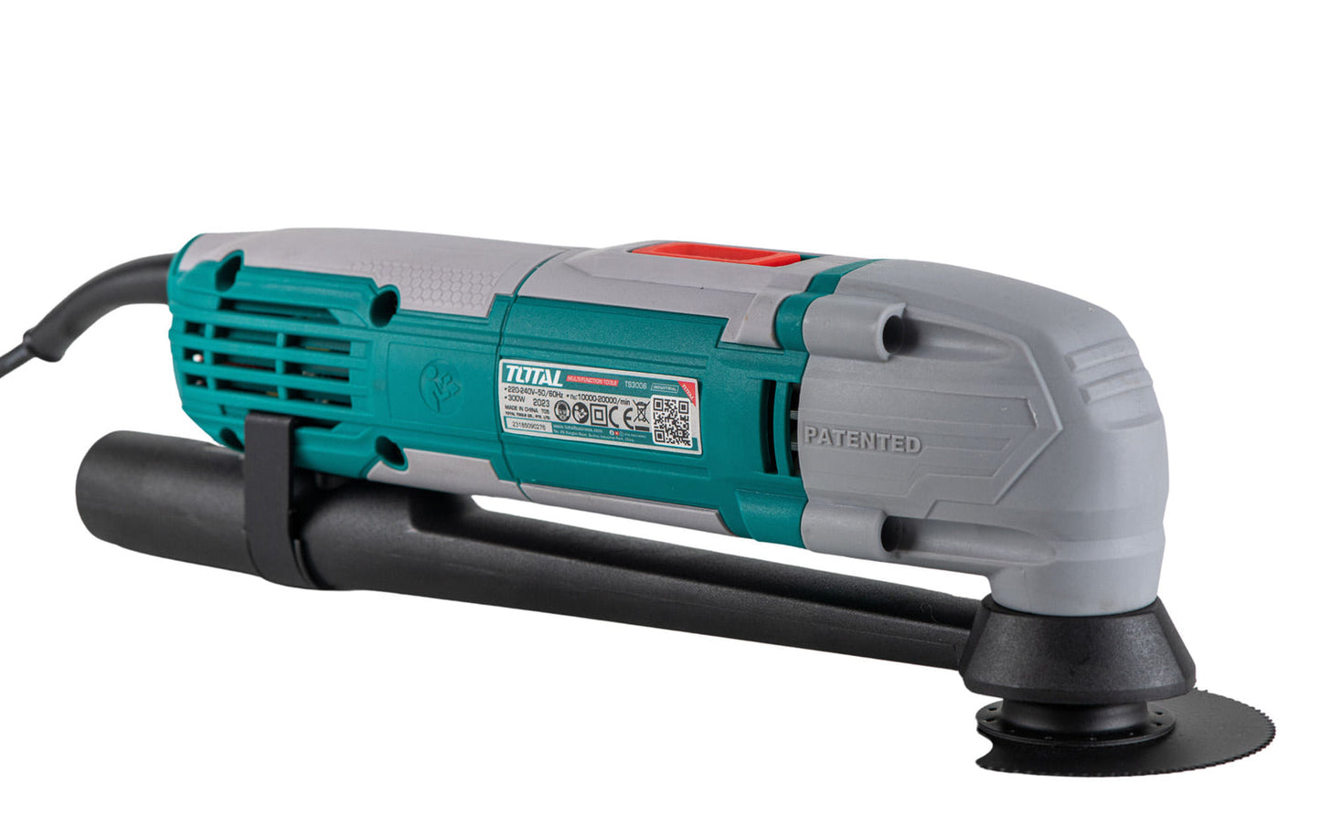 Unealta multifunctionala TOTAL 300W oscilanta cu 5 accesorii 20000rpm