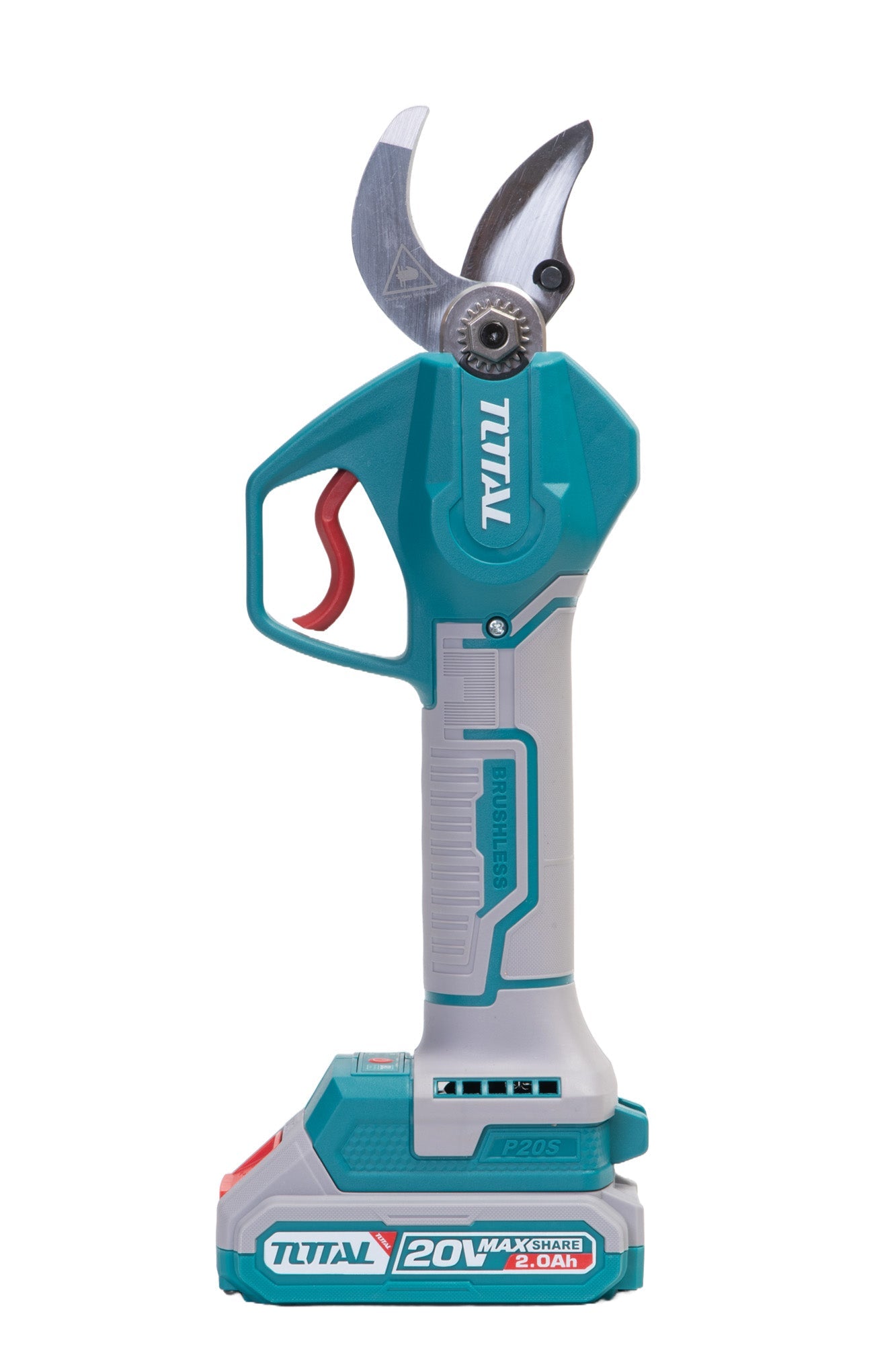Foarfeca electrica crengi TOTAL 20V, taiere 30 mm, Brushless (cu acumulator si incarcator)