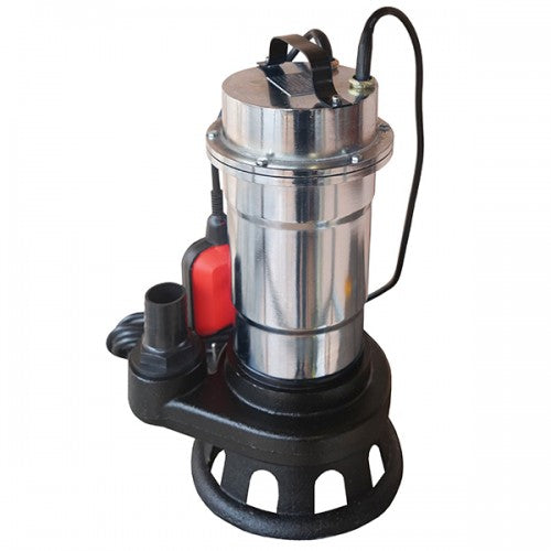 Pompa submersibila apa murdara 1.5kW Incraft SWP-750-50 cu cutit tocator pluta carcasa nichel