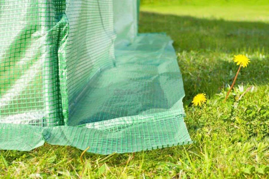 Seră de Grădină Profesionala 6x4x2.5m, Tunel din Oțel Zincat, Polietilenă 180g/m², teava 32 * 1.2mm Protecție UV