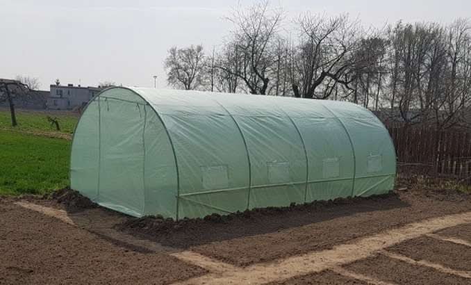 Sera de Gradina 4x2x2m, Polietilena 180 g/m², teava Otel 26x0.8 mm, Rezistenta UV