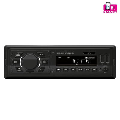Radio auto SMART, BT-FM-USB-mSD-AUX, LED alb, VB 2300