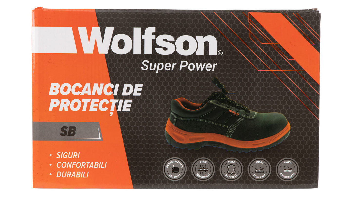Bocanci de protectie WOLFSON SB, marimea 45