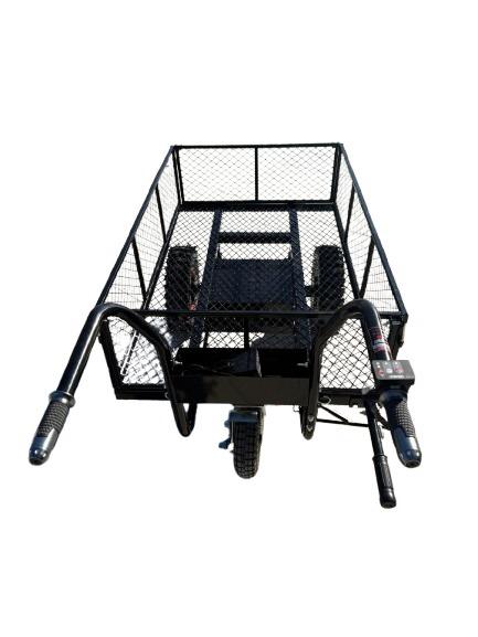 Carucior electric Broman EWB7800, 500W, 24V, 12Ah, 250 kg, tava metalica plasa