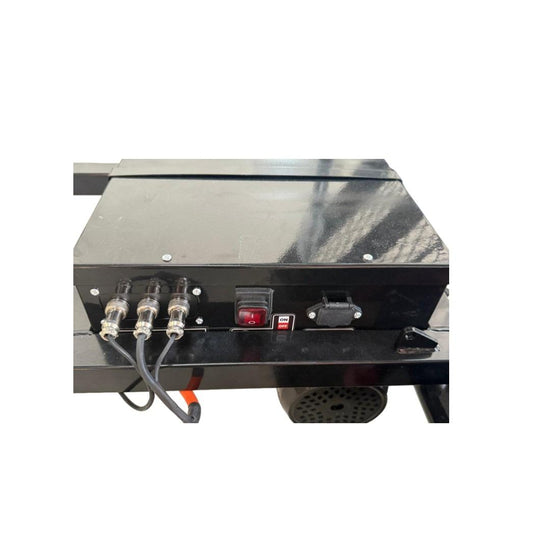 Carucior electric 500W 24V 12Ah 250kg Broman EWB7800 tava metalica