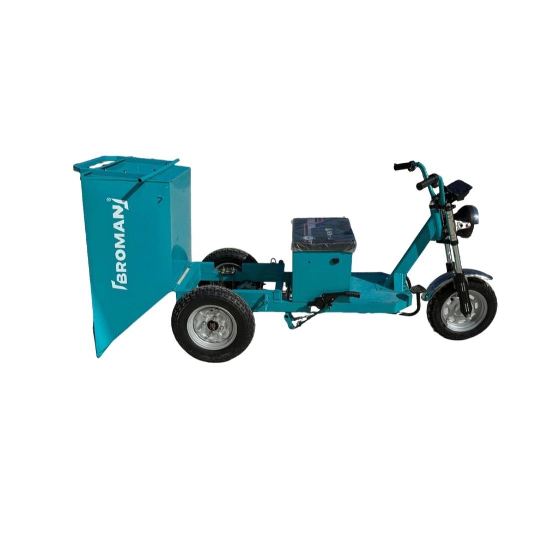 Triciclu electric Broman Mobility BRM02660, motor 800W, 48Ah, 40 km/h, autonomie 40 km, sarcina 300 kg