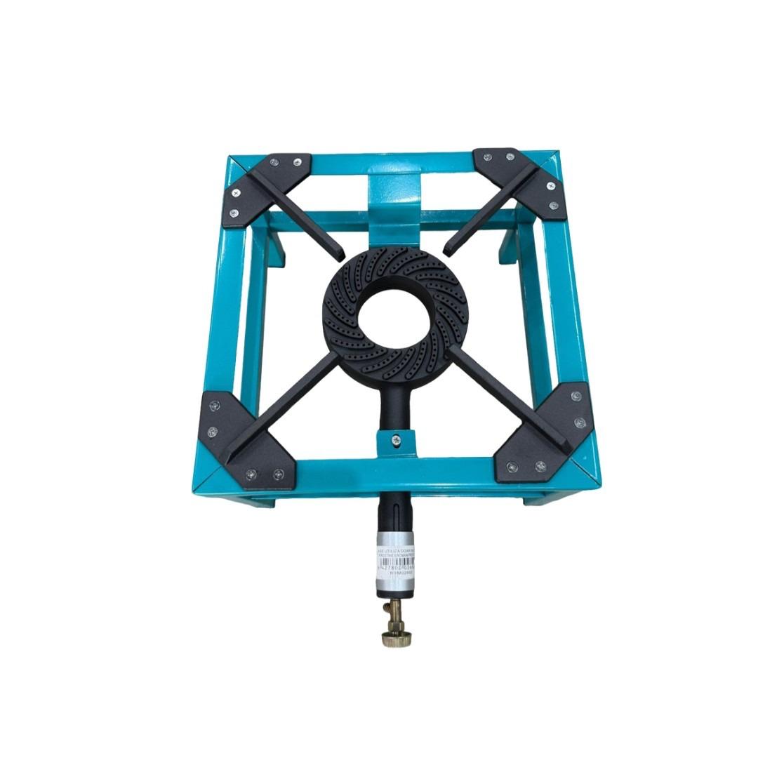 Pachet Pirostrie BROMAN R03 fonta 3 inele gaz 12.2 kW + Kit reglabil GPL RH-10, furtun 2m si coliere